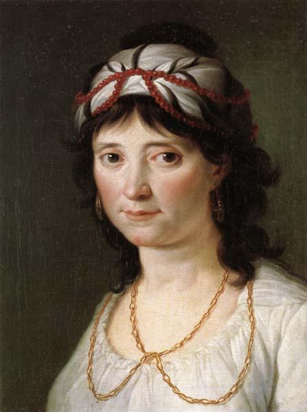 Zacarias Gonzalez Velazquez Portrait of a Young Woman Sweden oil painting art